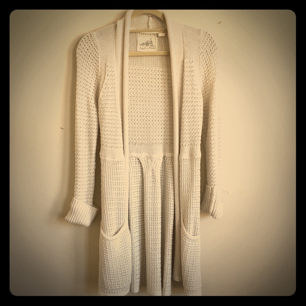 Anthropologie long sweater cardigan